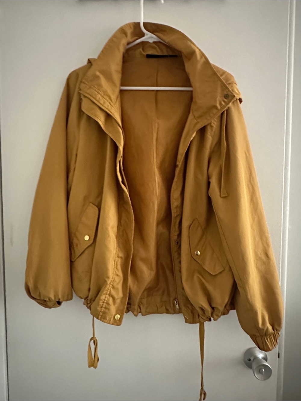 Catherine Malandrino Mustard Yellow Puffer Jacket
